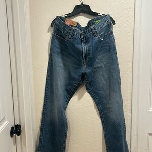 GAP Men's Relaxed Medium Blue Denim Jeans